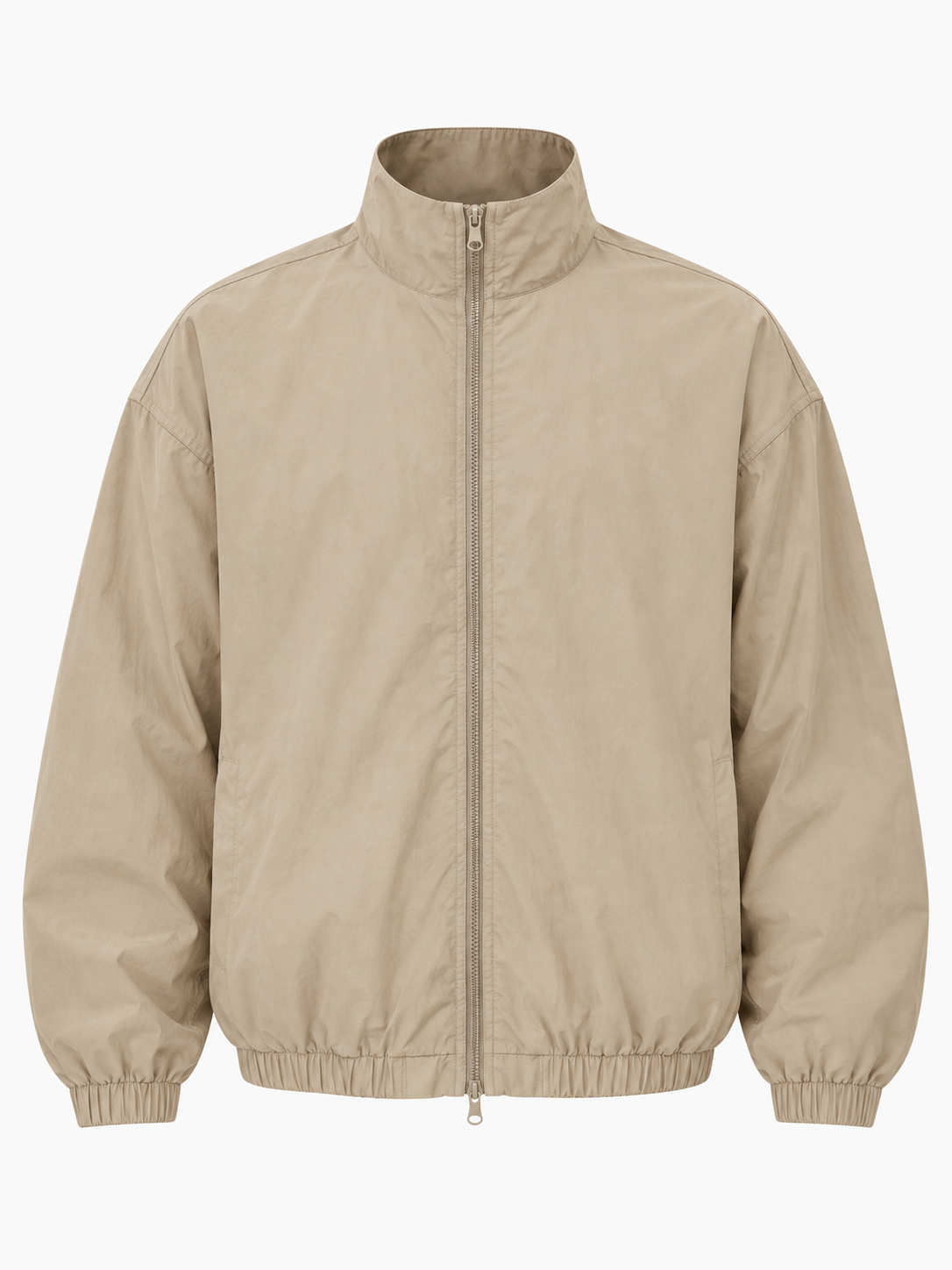 VALENTIN Men's Black Clay Cotton Canvas Worker Jacket