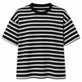 Thiago Textured Striped Tee