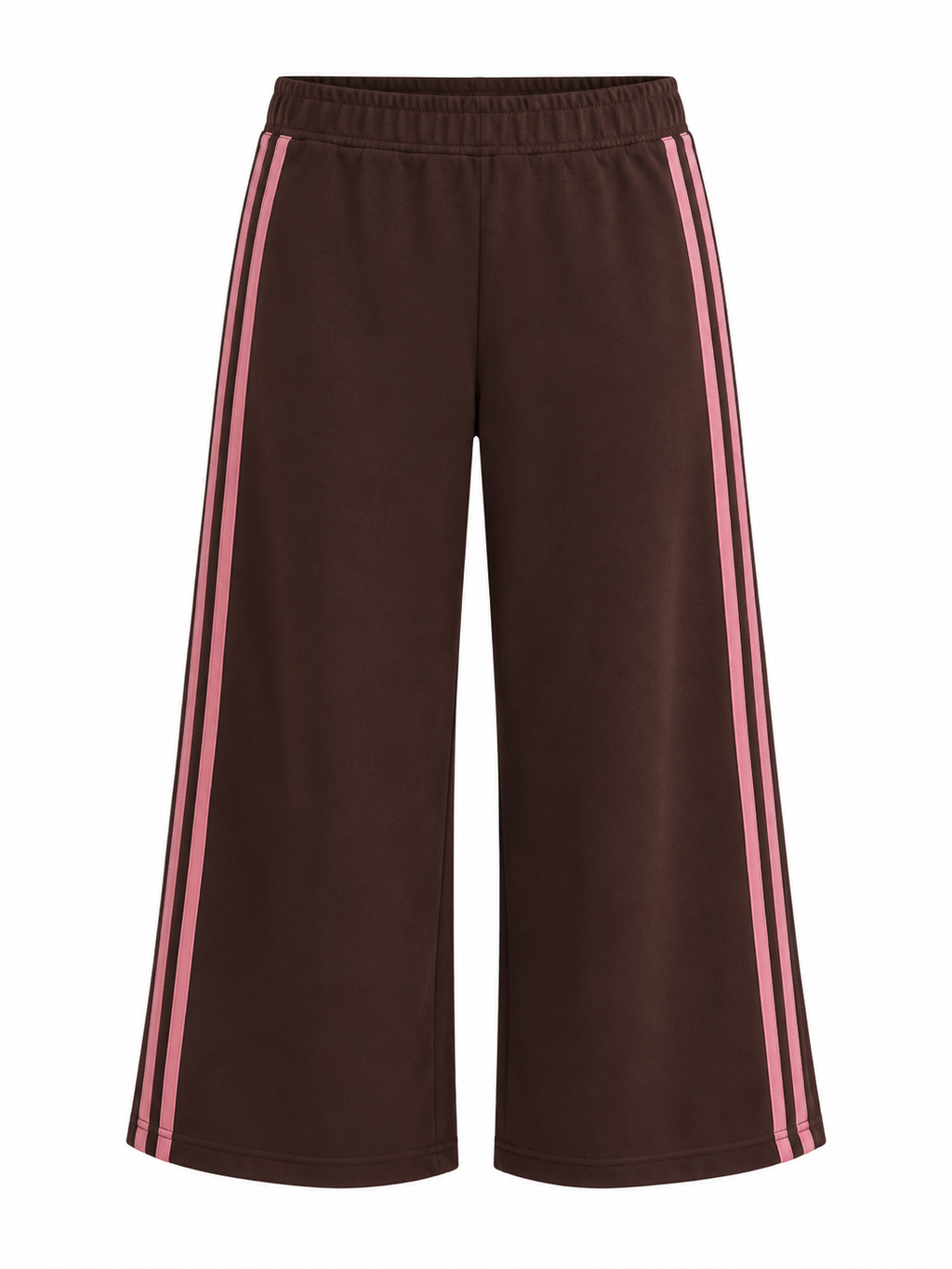 ISADORA Women's Rose Pink Wamino Low Rise Flared Trousers