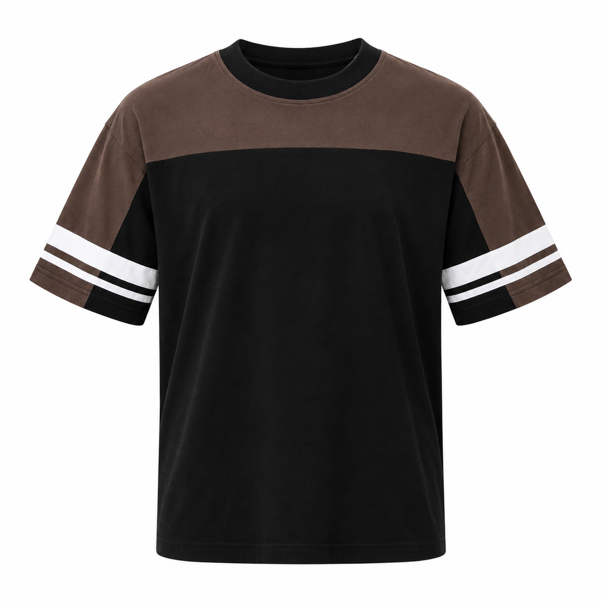 ALEXANDRE Men's Black Blue Origin Graphic Vintage Boxy Tee