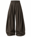 Béatrice Sculpted Pleated Trousers