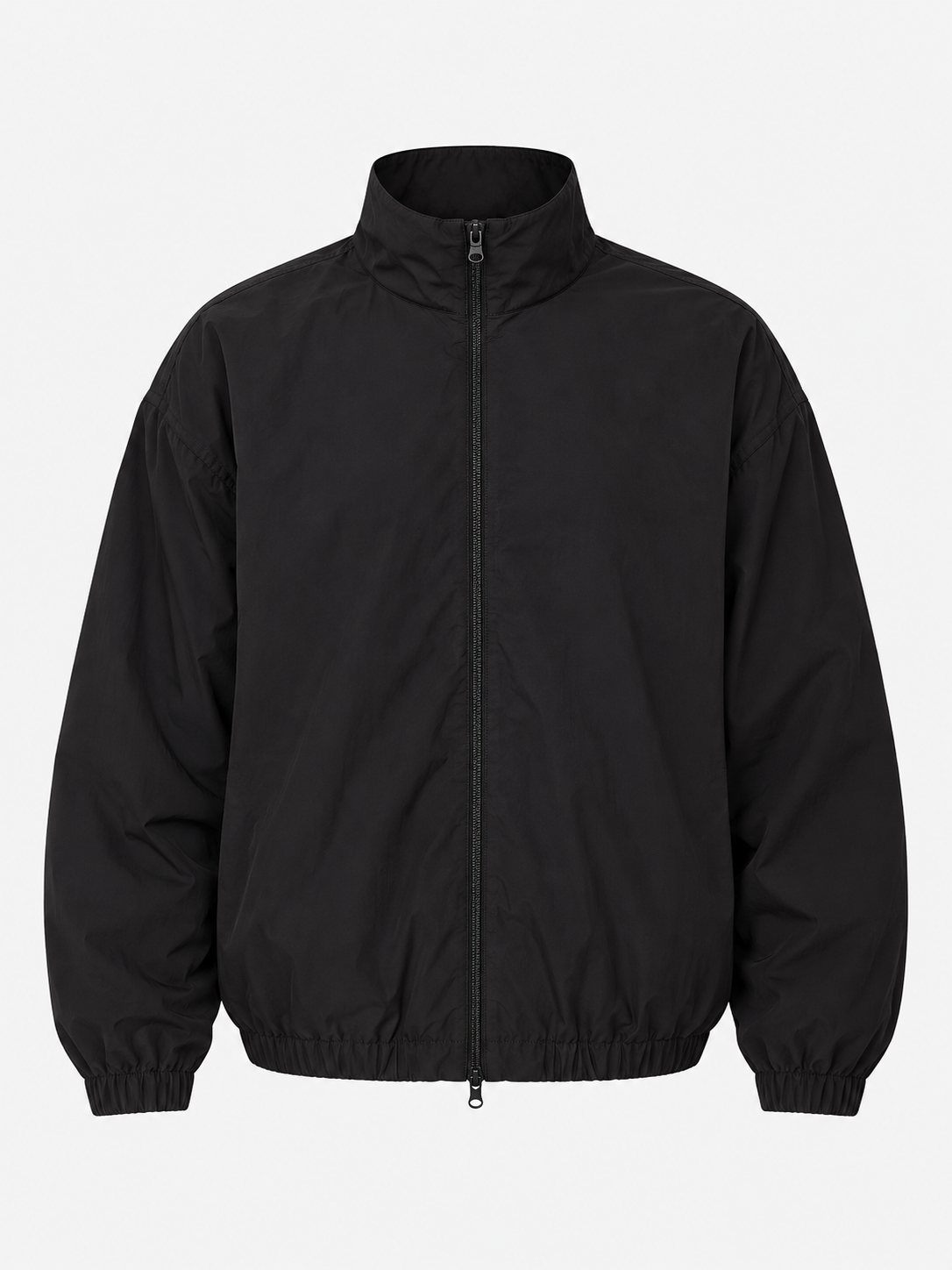 VALENTIN Men's Black Clay Cotton Canvas Worker Jacket