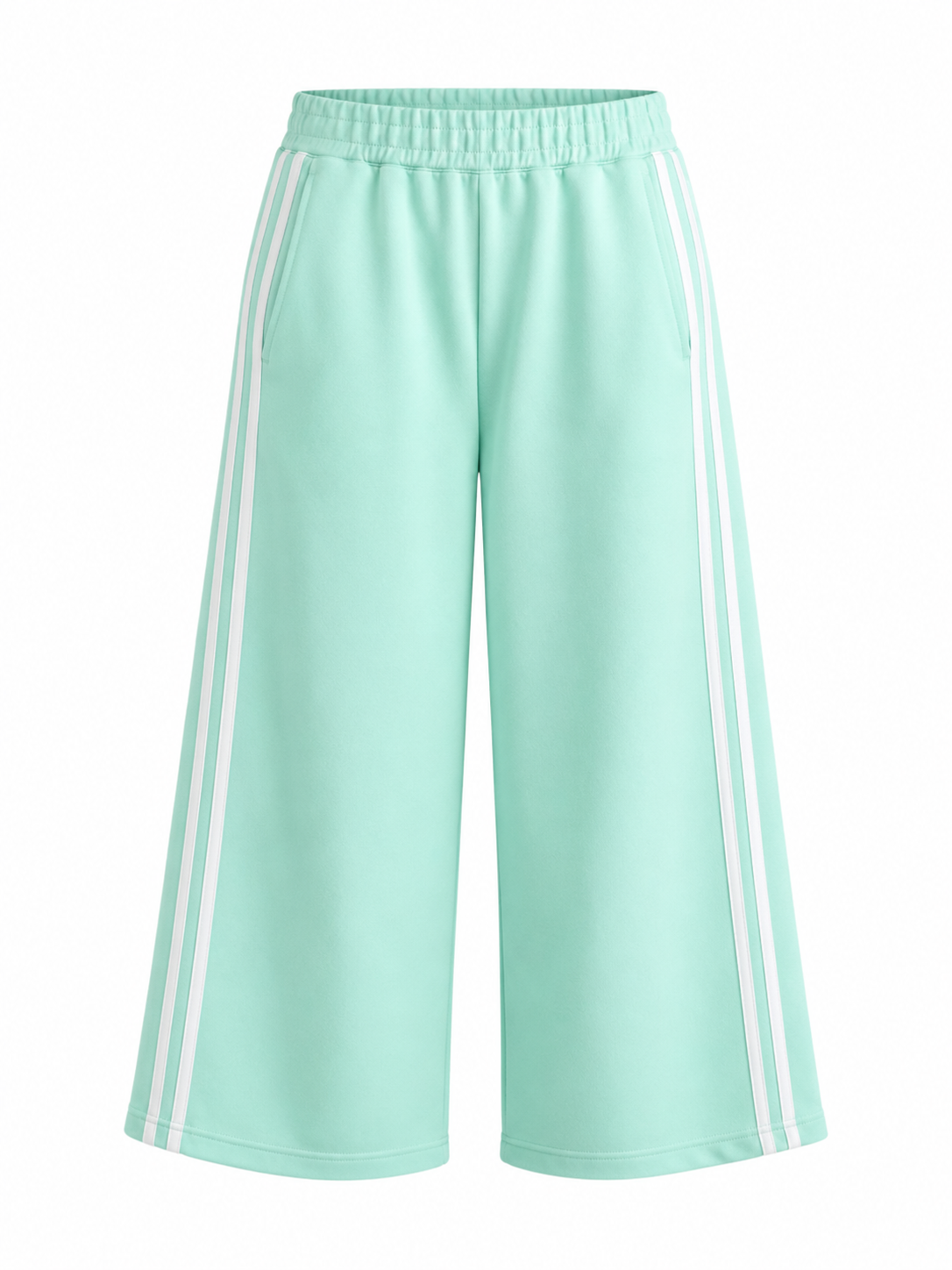 ISADORA Women's Rose Pink Wamino Low Rise Flared Trousers