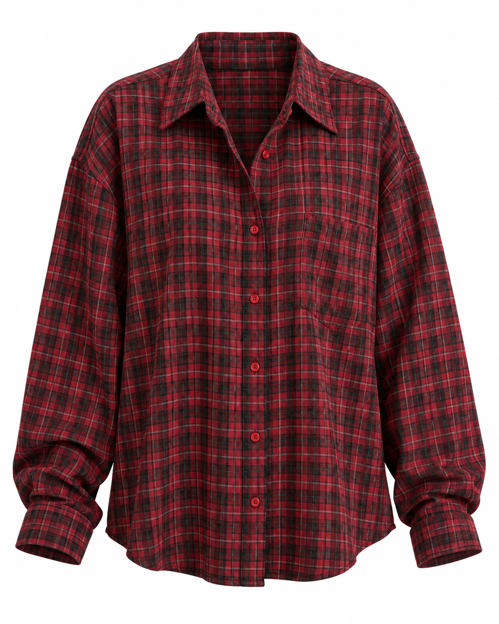 FLORA Women's Vintage Picnic Clarity Gingham Button Front Shirt