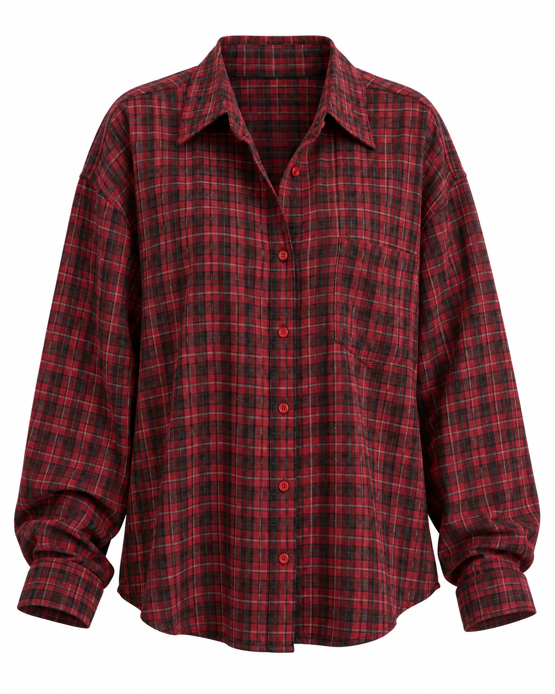 FLORA Women's Vintage Picnic Clarity Gingham Button Front Shirt