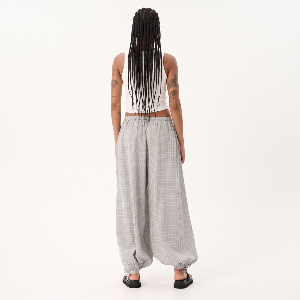 ÉLODIE Women's Silver Birch Lyana Wide Leg Balloon Pants