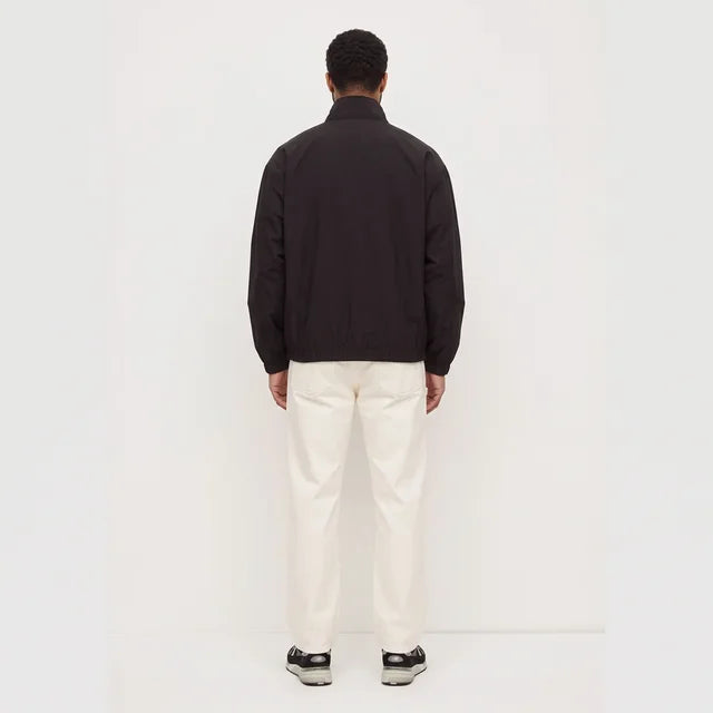 VALENTIN Men's Black Clay Cotton Canvas Worker Jacket