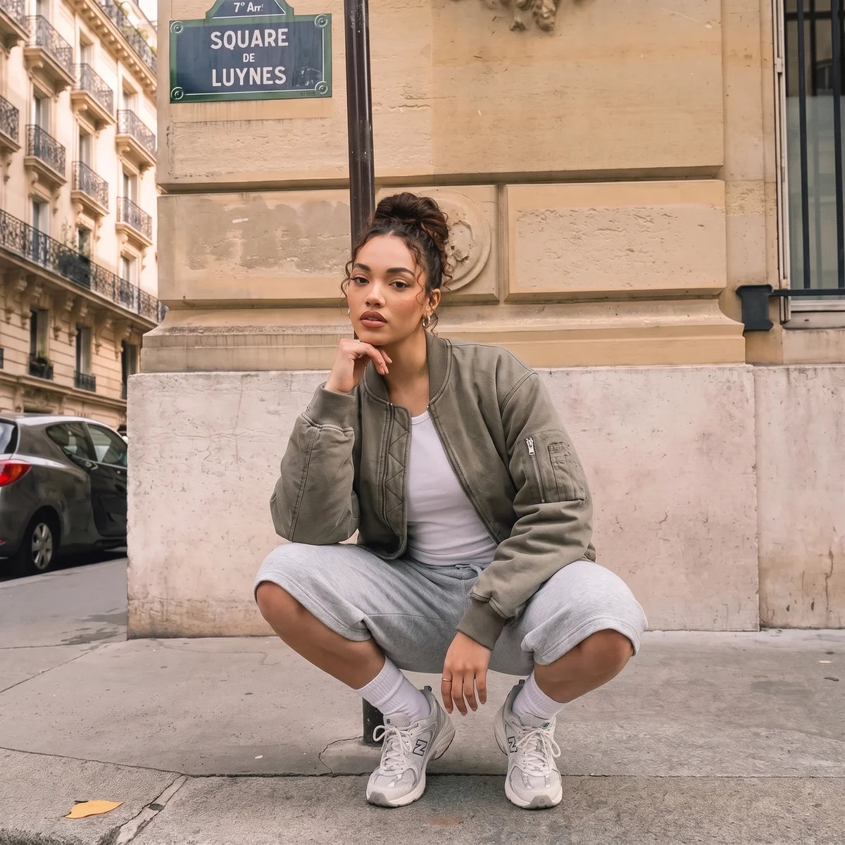 Élodie Relaxed Sweat Shorts
